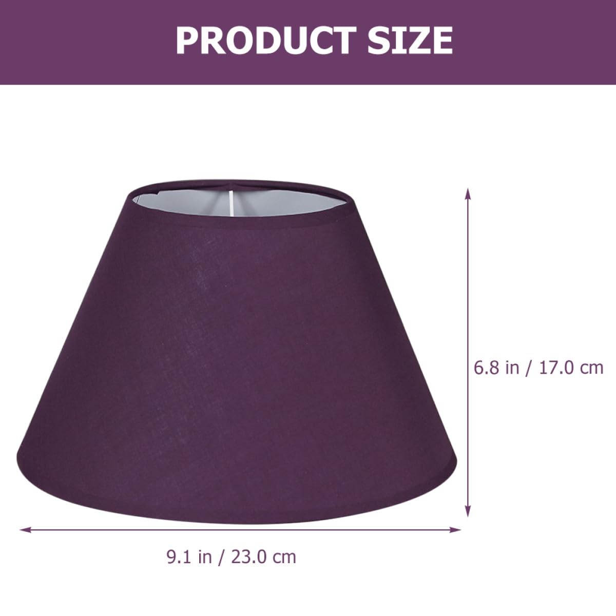 CRAFTHROU Paralume per lampada da tavolo, piccolo, in tessuto, per camera da letto, plafoniera, decorazione decorativa