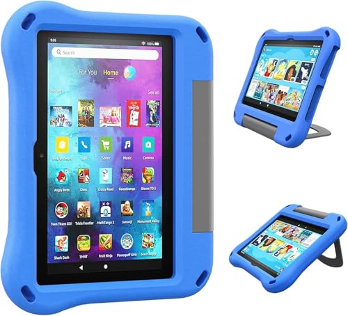 Coque LG LM 8 ultra fine bleue pour tablette enfant 10/12/14e gén