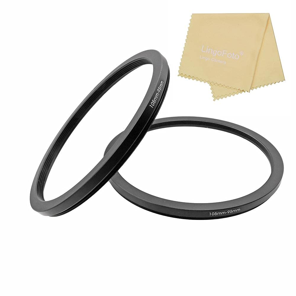 Bague Adaptation Métal 77/105 Mm – Passe Un Filtre 105mm Sur Objectif 77mm, LASER PRO QUALITY