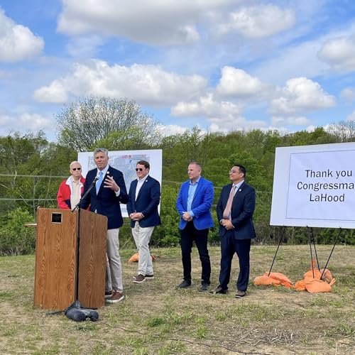 Dixon celebrates $2M in federal funding for flood ponds; opens up further commercial development