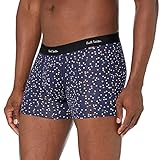 Atmungsaktives Material Paul Smith Herren Men Trunk Long Leg Badehose, Navy, X-Large