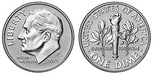 2015 Mint Proof 2015 P Roosevelt Dime Reverse Proof Silver Dime Very Good