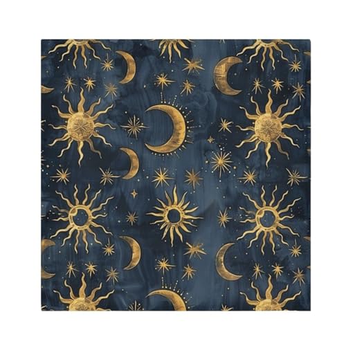 Servilletas de tela boho Sun Moon set de 6 miniatura 1