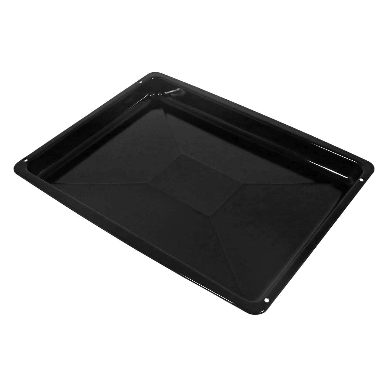 SPARES2GO Tropfpfanne Backblech Bräter kompatibel mit Beko Backofen (462 mm x 372 mm) + Gittereinsatz