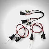 Apex 9006 / HB4 Xenon Two Hid Bulbs ( 1 Pair ) ( 6k 6000k Diamond White )