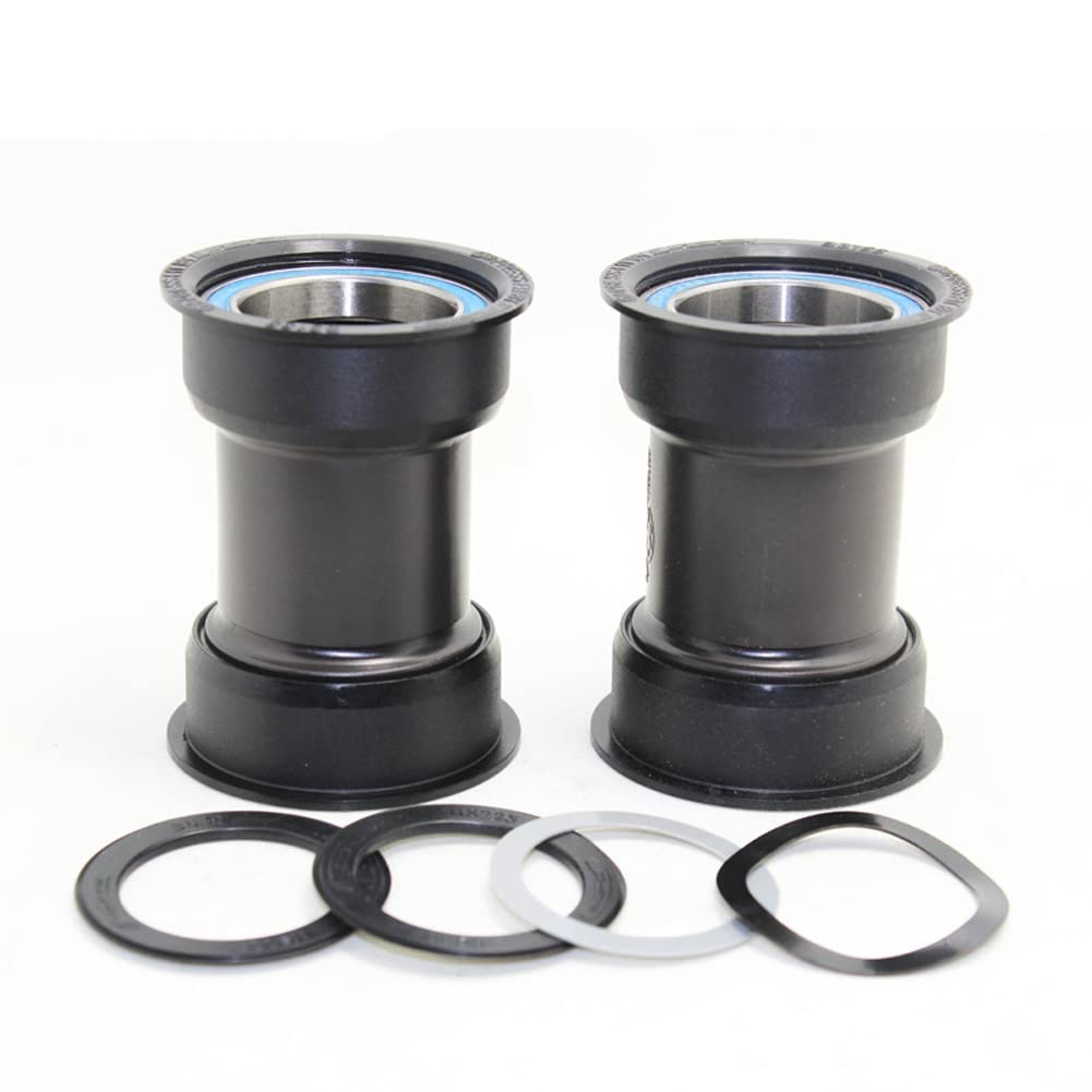 GERRIT Eje Pedalier 1 PCS Bike Bike Mountain Bike Press-in Fondo Eje Axis Aleación de Aluminio Accesorios de Ciclismo Soportes Inferiores para Platos De Bicicleta