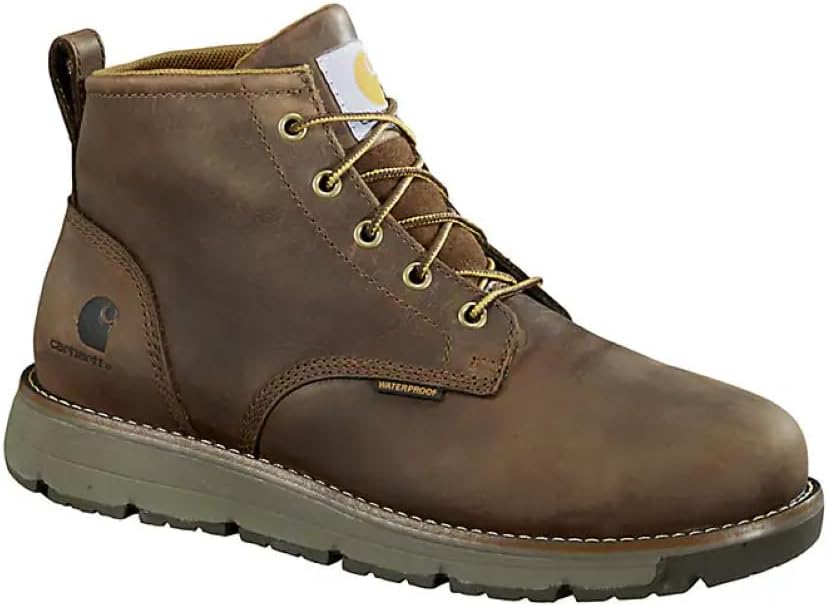 Carhartt Men's Millbrook 5 Waterproof Steel Toe Wedge Work Boot