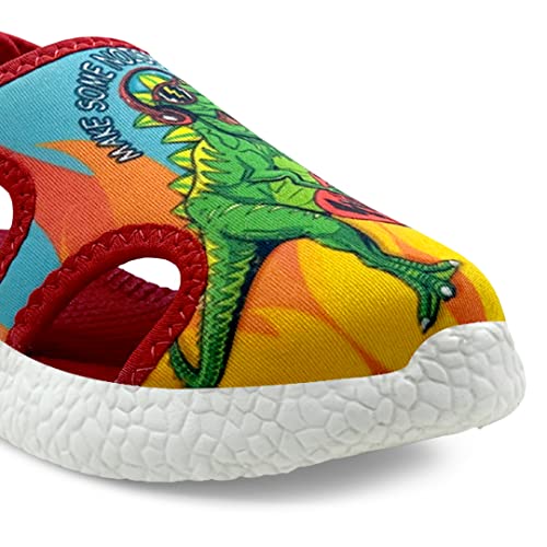 Image of KazarMax Kids Boys and Girls Lightweight | Comfort | Easy Slip-On | Breathable | Printed Sandal