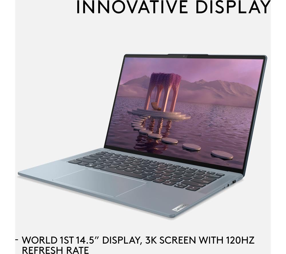 Ultrabook Lenovo Yoga Slim 7 ProX - 14,5" 3K 120Hz - 16Go RAM - SSD 512Go - AMD Ryzen 5 - Gris