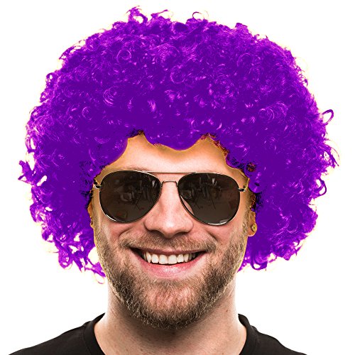 Parrucca AFRO PERCUSSION LOCK HEAD BLACK