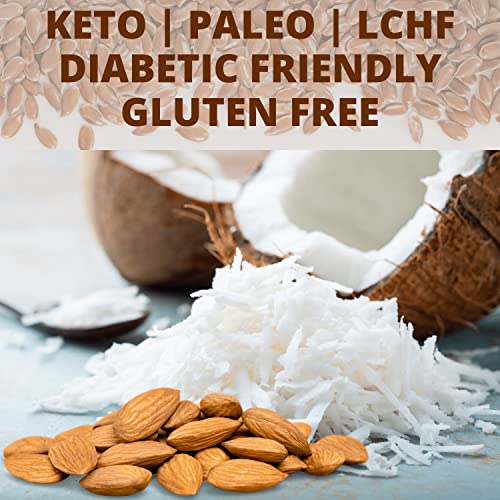 Lc Foods Hot Cereal Toasted Almond & Coconut | Low Carb Oatmeal | Gluten-Free | Diabetic Friendly | No Sugar | Delicious Tasting Cereal For Breakfast (16.1Oz) #TOP5