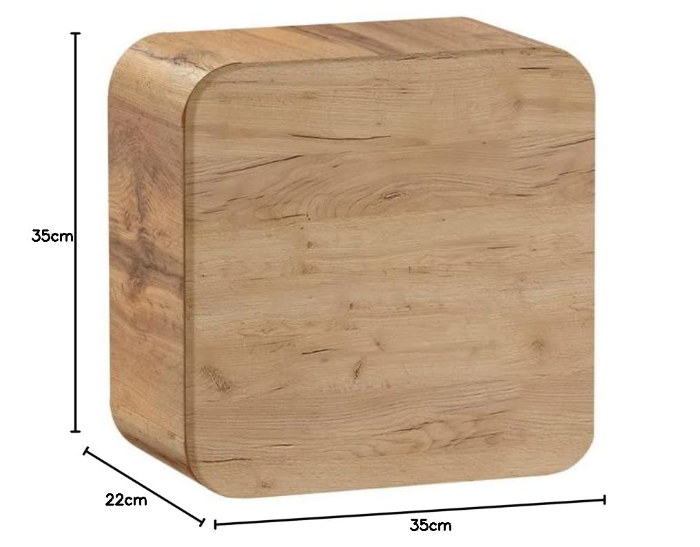 Armoire Archipel Craft - 22 X 35 X 35 Cm - Petit Meuble Haut Mural