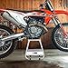 VEVOR Dirt Bike Stand, 1100 lbs Load Capacity Dirtbike Pit Stand, Universal Non-Slip Off-Road Steel Heavy Duty Dirtbike Maintenance Lift, Moto Box Stand for Motorcycle & Powersports Maintainence