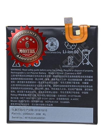 Image of THE BATTERY STORE Original B2PW4100 Battery for HTC Google Pixel HTC Nexus S1 for Google Pixel 1st Gen (2016) Battery with 6 Month Warranty **** (DD51)