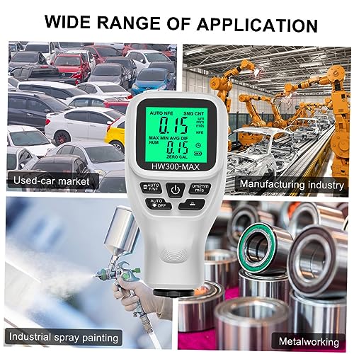 Medidor digital de espesor para pintura automotriz miniatura 3