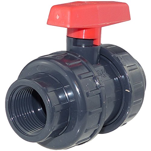 Preisvergleich Produktbild AK PVC Kugelhahn Innengewinde 1 1 / 4 Zoll