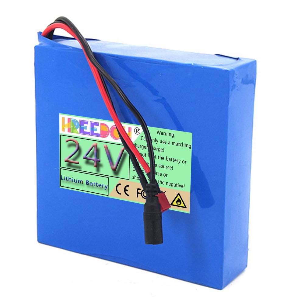 Akumulator litowy 24 V 8AH 10AH 12AH 14AH 18AH 20AH Akumulator litowo-jonowy do silników 0-500 W z ładowarką