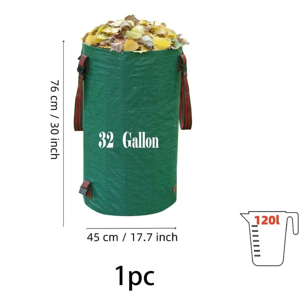 Bolsa de desechos de jardín Bolsa recolectora hojas tapa