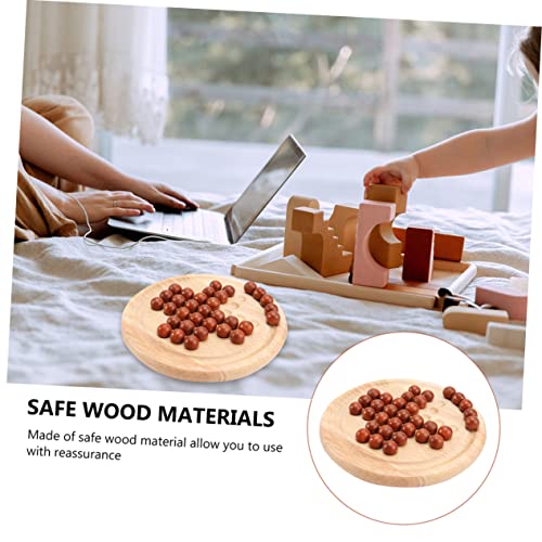 Jeu d'échecs en bois pour stimuler la concentration des enfants - 4