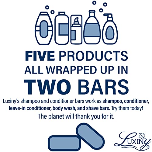 Luxiny Natural Conditioner Bars For Hair, Made In Usa, A Sulfate Free Conditioner Bar For Up To 70 Uses At Home Or As A Travel Conditioner – Normal To Dry Hair, 50G (Pina Colada) #TOP4