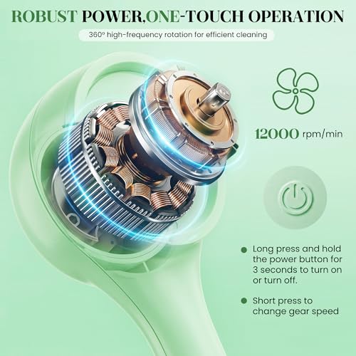 Electric Body Brush Back Scrubber - 50% Off with Code 2HX4AHDG