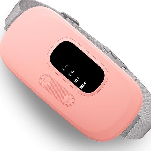 Almohadilla térmica inalámbrica portátil Dispositivo eléctrico para cinturón de cintura Almohadilla de calentamiento rápido con 4 niveles de calor