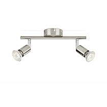PHILIPS Lighting Limbali, Lampada Faretti da Soffitto, 2 Punti Luce, Acciaio