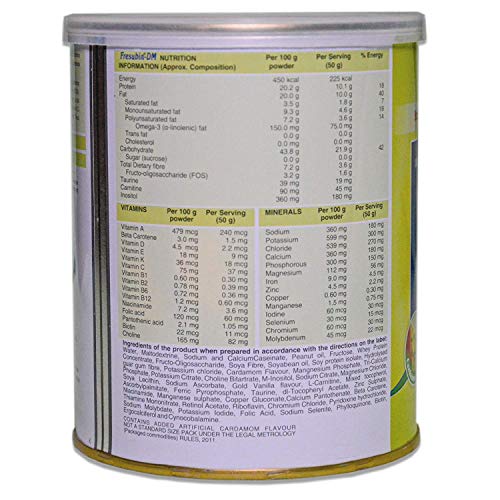 Fresenius Kabi Fresubin-DM Nutritionally Balanced Meal Replacement Diabetics Powder (400 gm)