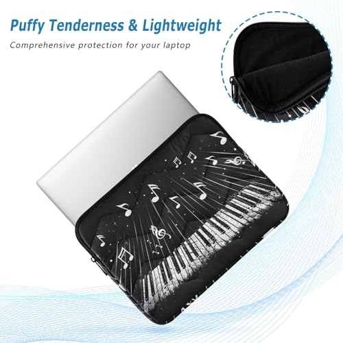 Funda Para Laptop 13-14 Pulgadas Con Teclas De Piano Impermeable miniatura 5