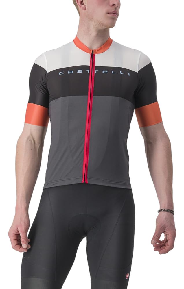 CASTELLI Sezione Jersey Maglietta da Ciclismo Uomo