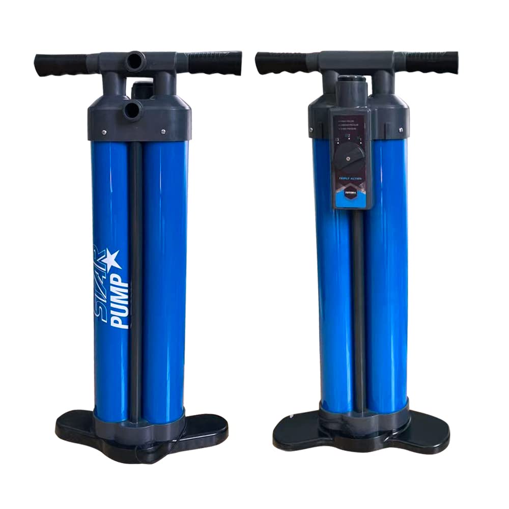 Star Pump - PB-RPMP600 - Pompe Triple Action Star Pump - Une Pompe Universelle - La Pression maximale 29 PSI - Dimensions : 15x65x31cm