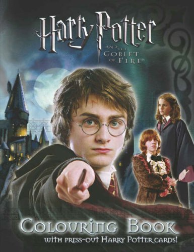 Harry Potter and the Goblet of Fire: Colouring Book with Cards ...