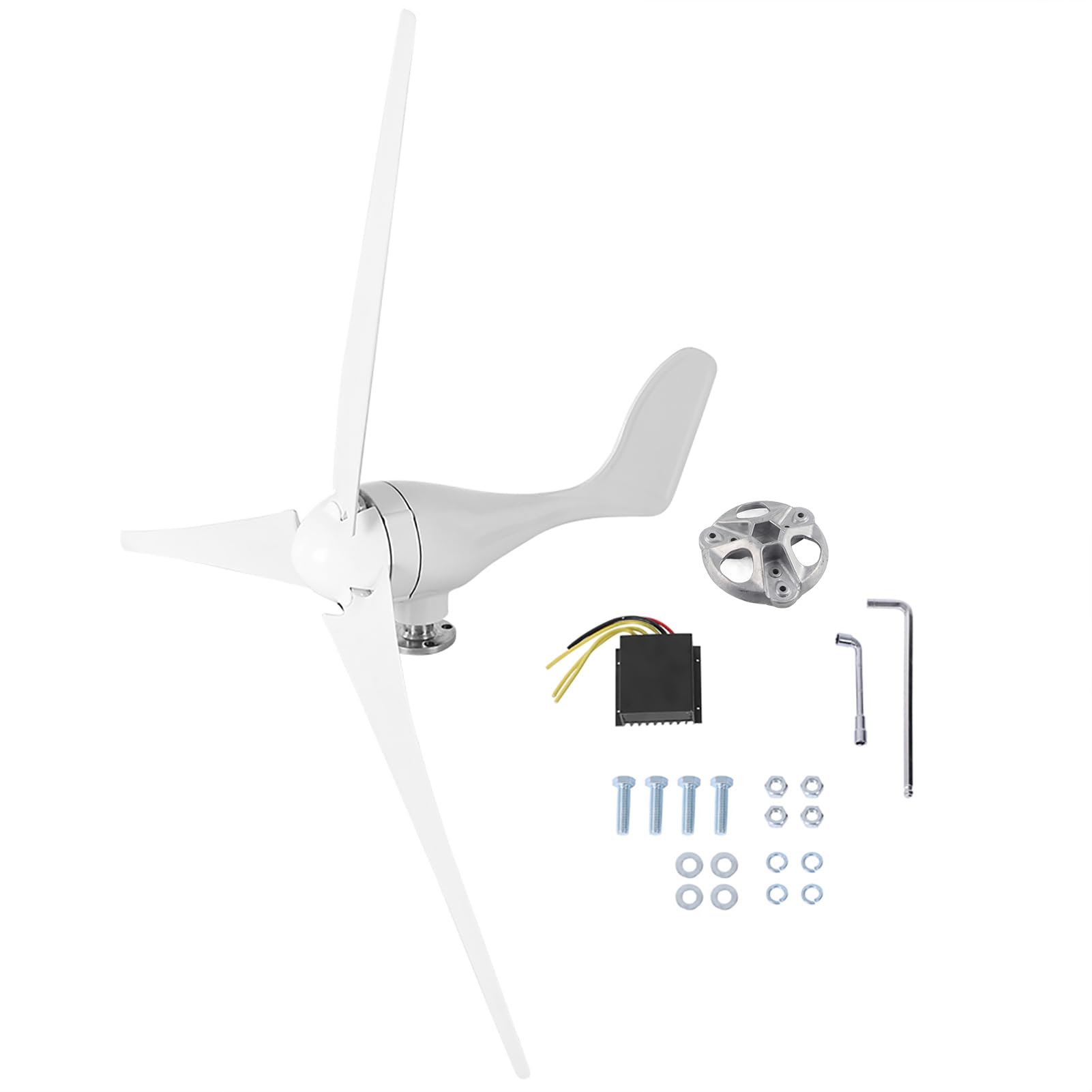 Kit Generatore Eolico da 500 W DC12V Produttore di Energia Efficiente per Uso Domestico e Industriale