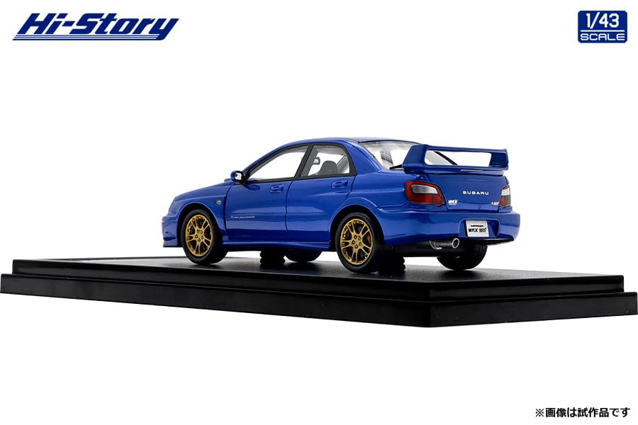Hi Story 1/43 Subaru Impreza WRX STi (2002) WR Blue Mica