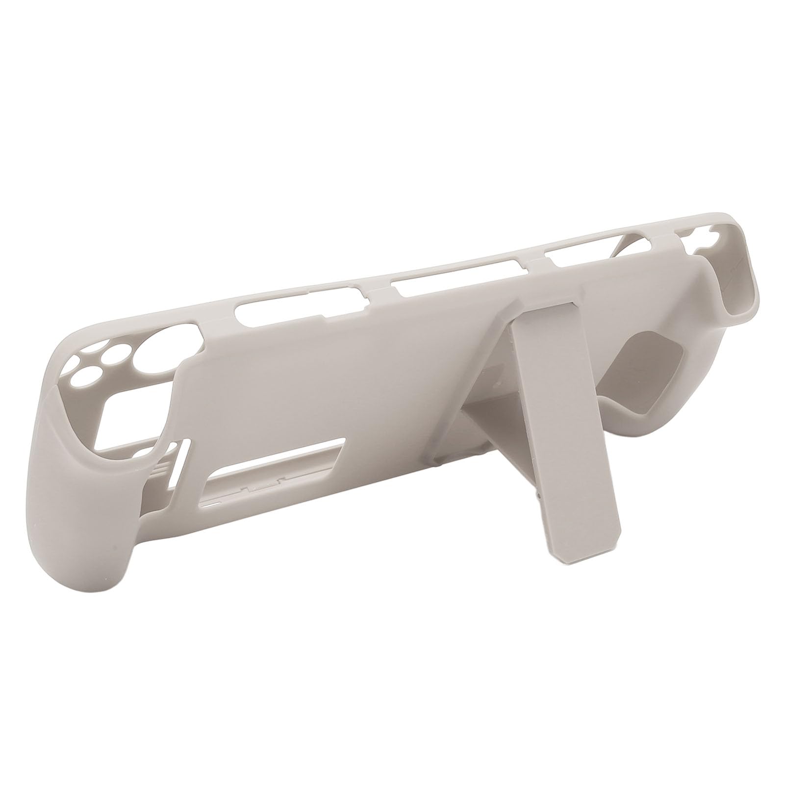 Étui de Béquille pour Steam Deck étui de Protection Complet pour Steam Deck Antichoc Antidérapant Accessoires Anti-Collision avec Fonction de Support (Céramique Blanche)