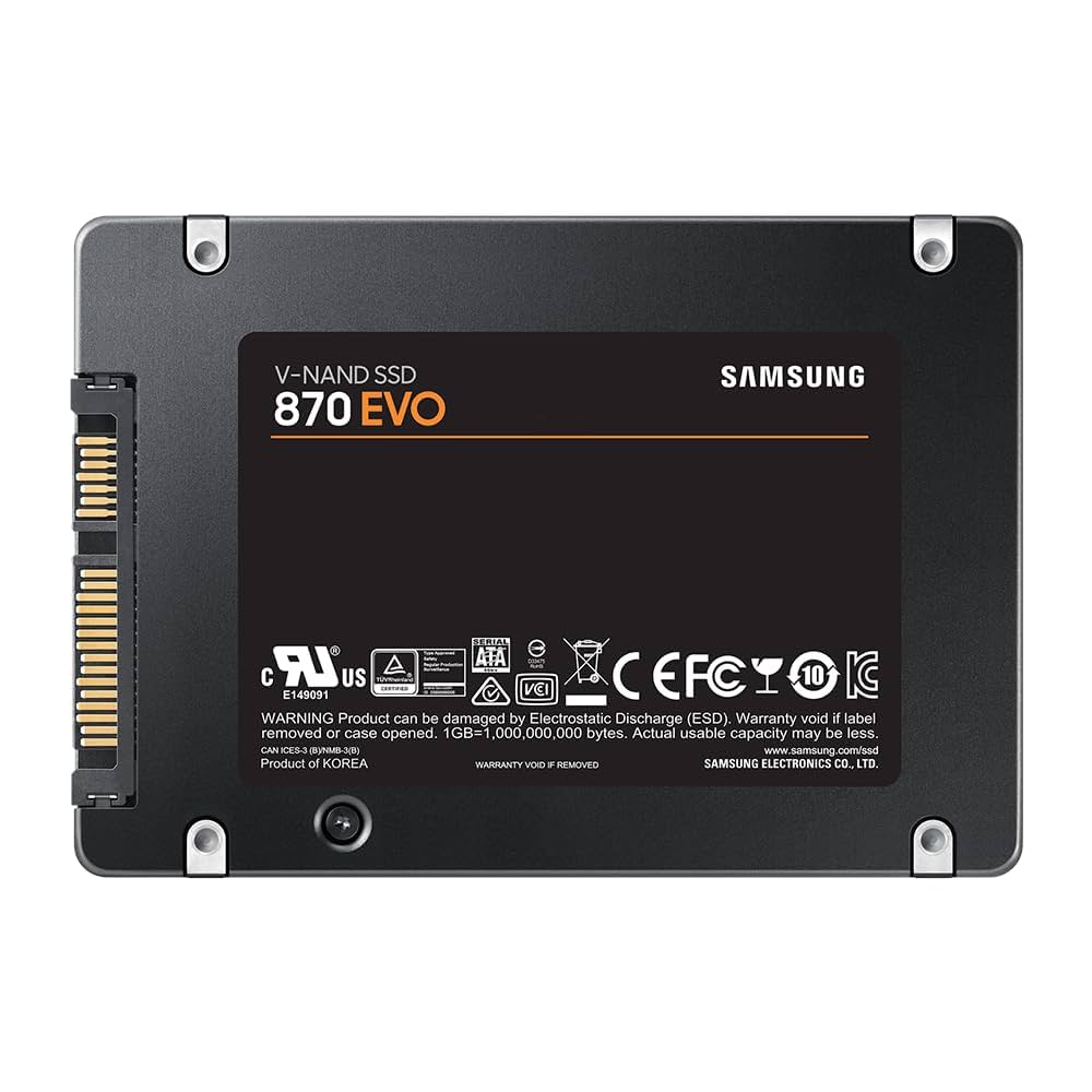 Samsung 870 EVO 1TB SSD SATA 2.5 新品 Amazon.com: SAMSUNG 870 Evo 1TB 2.5in SATA III Internal