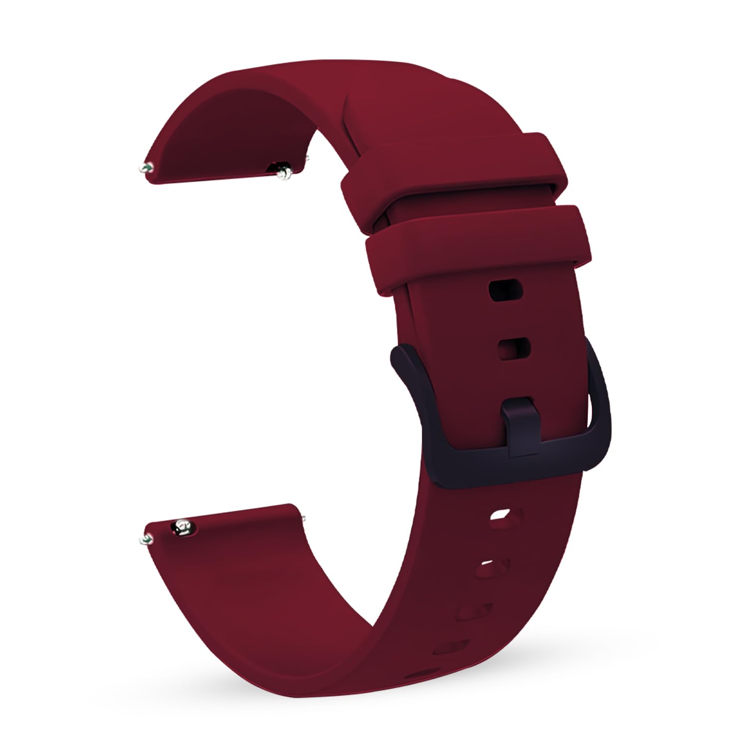 Punnk Funnk 20mm Silicone Band Strap with Metal Buckle Compatible with Amazfit GTS 2 Mini, Amazfit Bip/U/Pro/Lite, Bip S, Amazfit GTS/ 2/2e, Amazfit GTR, Samsung Galaxy Watch 4/5 20mm Lugs(Wine Red) (B0D382RM9W) Amazon Price History, Amazon Price Tracker