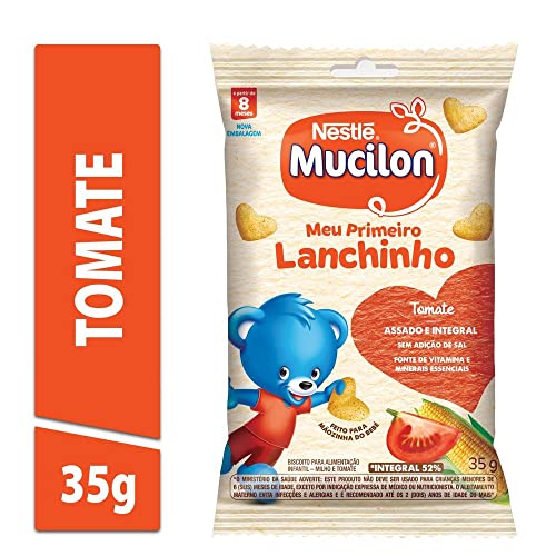 Mucilon Meu Primeiro Lanchinho Tomate Infantil 35g