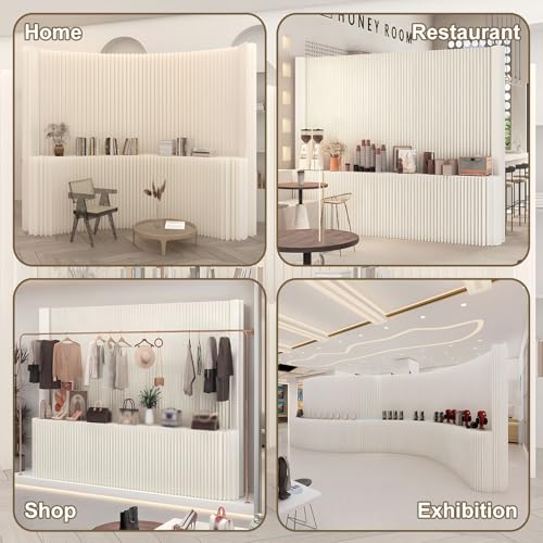 Cloison de séparation moderne papier 5m paravent intérieur modulable - 7