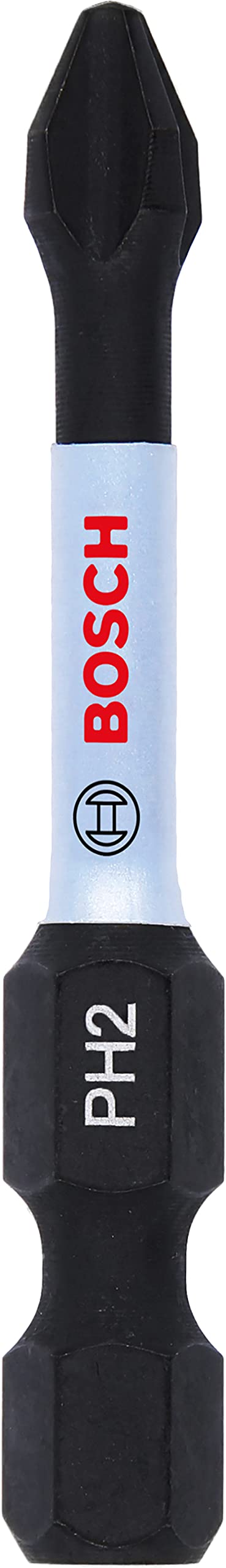 Bosch Professional Impact Control Screwdriver Bits PH2 (50 mm, Hexagonal Shank, Pick and Click, Accessories for Impact Drivers)