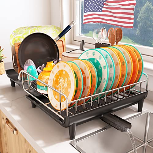 Top 10 Best Large Dish Drying Rack Reviews & Buying Guide Katynel