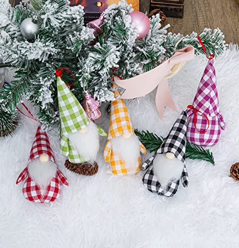 12 Pack Easter Gnomes Decorations Ornaments Set - Spring Gnome Plush Scandinavian Santa Beard Ornaments For Tree Home Decor #TOP7
