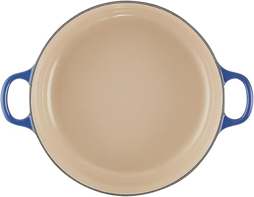 Miniatura 3 de Le Creuset, horno francés (holandés) de 5 - 12 cuarto de galón esmaltado, Cobalto