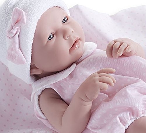 JC Toys La Newborn - Realistische 17 "anatomisch korrekte" REAL GIRL "Babypuppe – Bild 3