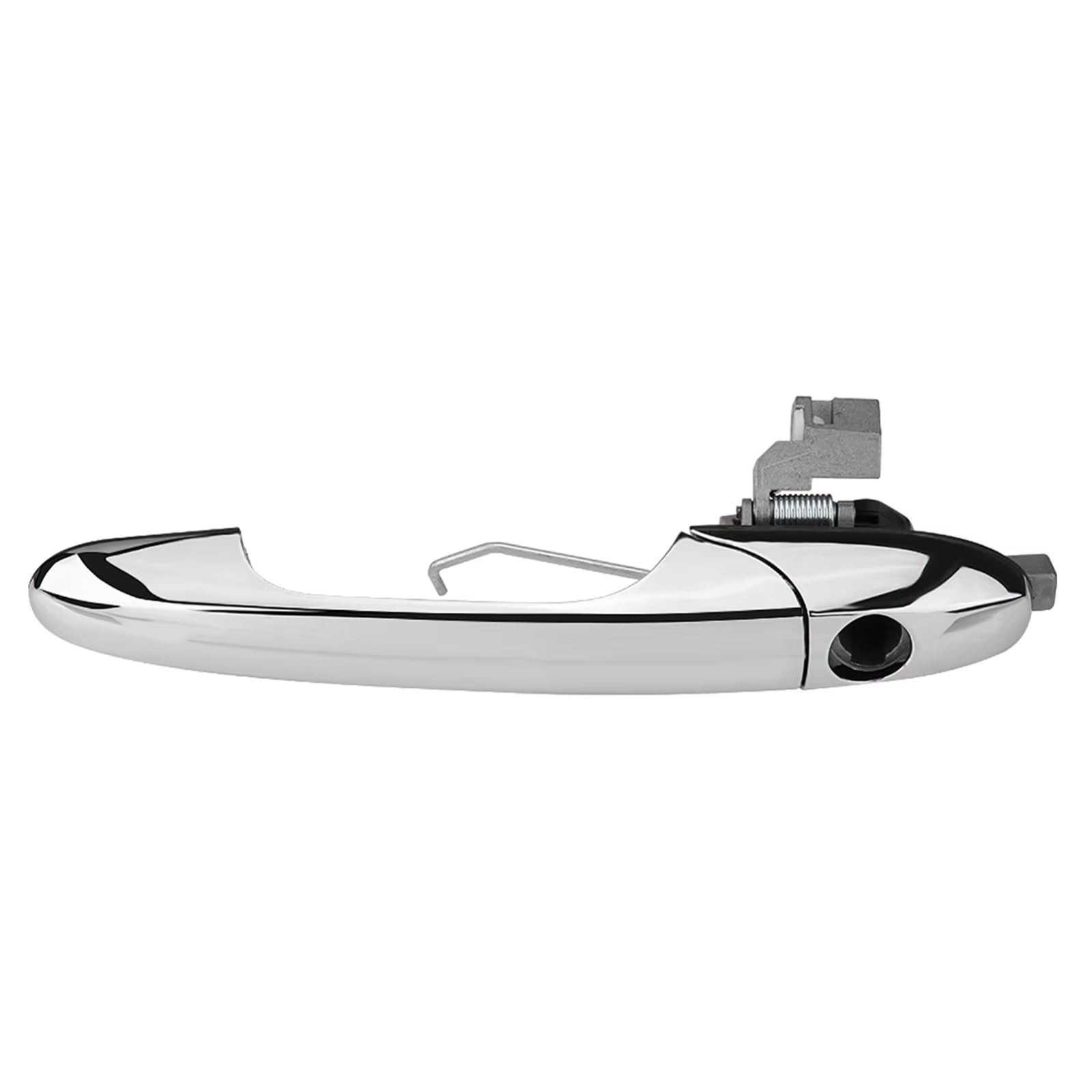 Tpsobru Left Drivers Side Car Side Door Handle For Fiat 500 2012-2018 Car Exterior Door Handle Chrome Left Hand Drive Outer 68069943Ac(Left Drivers Side)