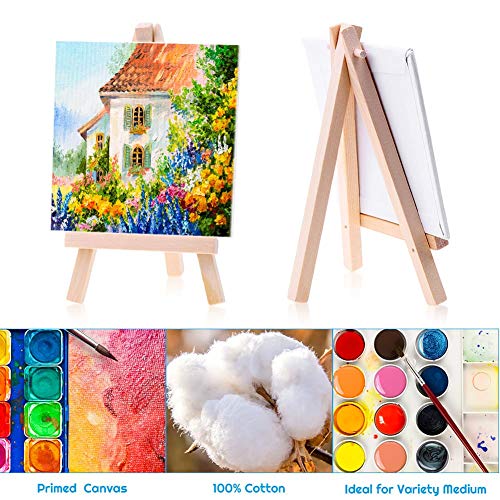 Cridoz CPC-03 Mini Canvases 18 Pack, Cridoz Small Painting Canvas thumb #2