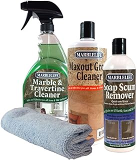 Marblelife Marble & Travertine Bathroom Kit (MTC-41150) (MAX-41300) (SSR-41200) (MFT-55225)