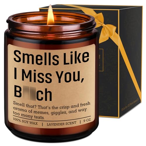 Product Image of the LEADO Scented Candle - Long Distance Gifts, I Miss You Gifts for Women, Her, Him, Best Friend - Long Distance Friendship, Moving Away, Going Away, Mothers Day, Birthday Present for Bestie, BFF, Sister