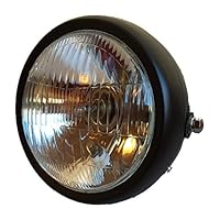 Amazon | Karun 汎用 12V ヘッドライト ガード付 ビンテージ