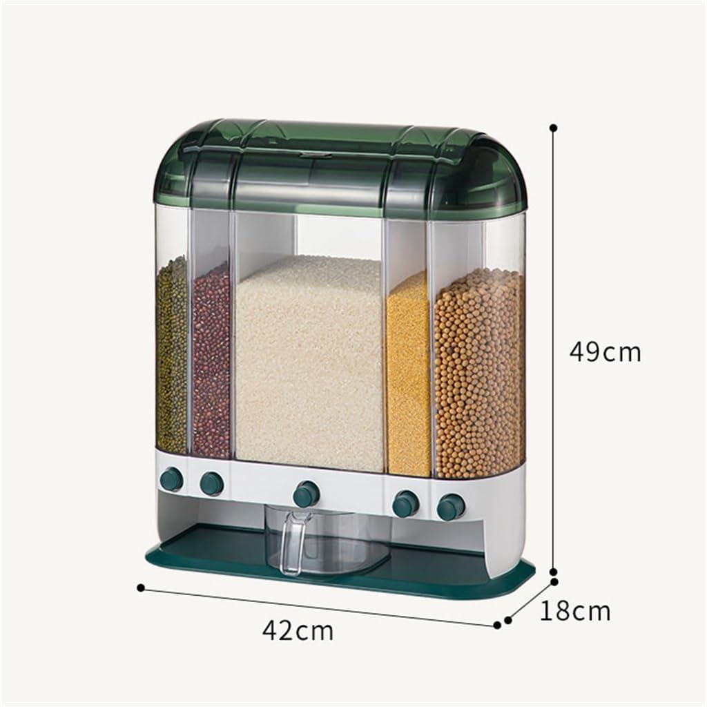 Rice Bucket Household Sealed Box Tank Flour Storage Jar Organiser
